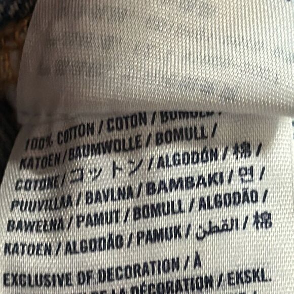 Abercrombie Kids Light Wash Slightly Distressed Jean Denim Jacket size xl LOOK - Picture 9 of 10